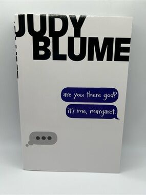 Judy Blume "Are You There God? It's Me, Margaret." 🆕